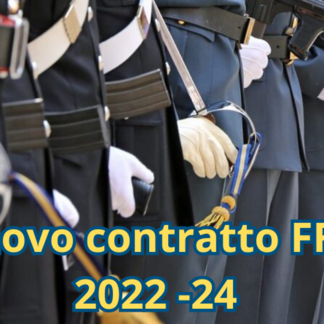 Rinnovo Contratto FF.AA 2022 24