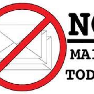 NO MAIL TODAY