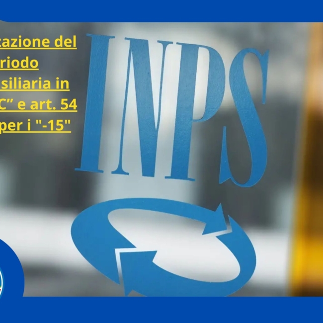 INPS VALORIZZAZIONE 15