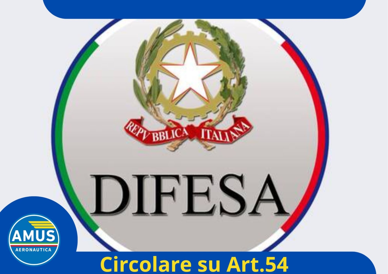 Art 54 E Circolare Min Dif