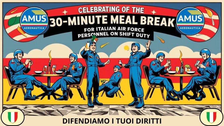 Pausa Pasto Compresa In Turnazione