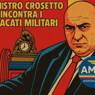 IL MINISTRO CROSETTO INCONTRA I SINDACATI MILITARI ( apcsm)