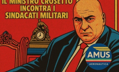 IL MINISTRO CROSETTO INCONTRA I SINDACATI MILITARI ( apcsm)