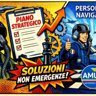La carenza di personale navigante, ed in particolare di piloti, non rappresenta più una criticità episodica o contingente