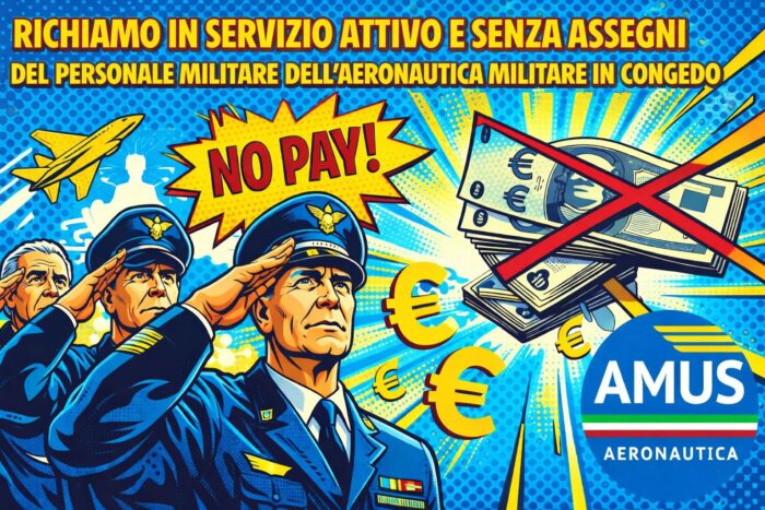 richiamo in servizio senza assegni