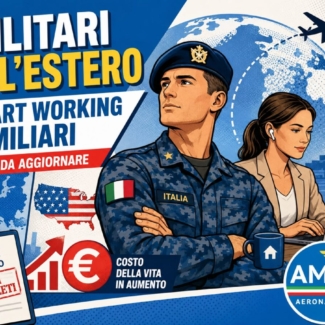 militari all'estero e smart working famigliari