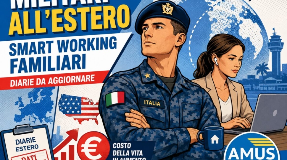 militari all'estero e smart working famigliari