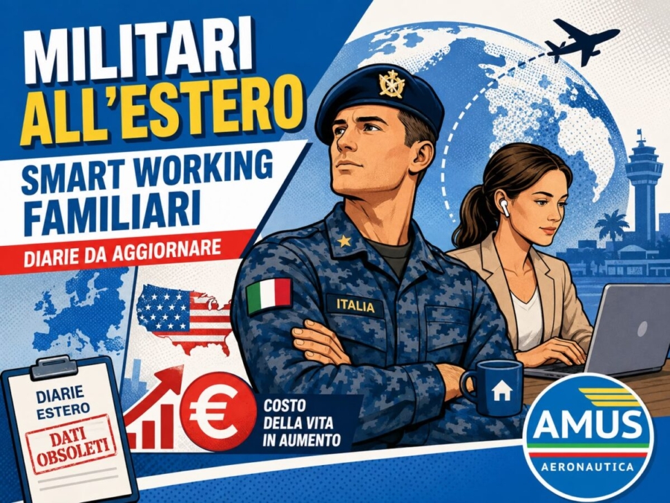 militari all'estero e smart working famigliari