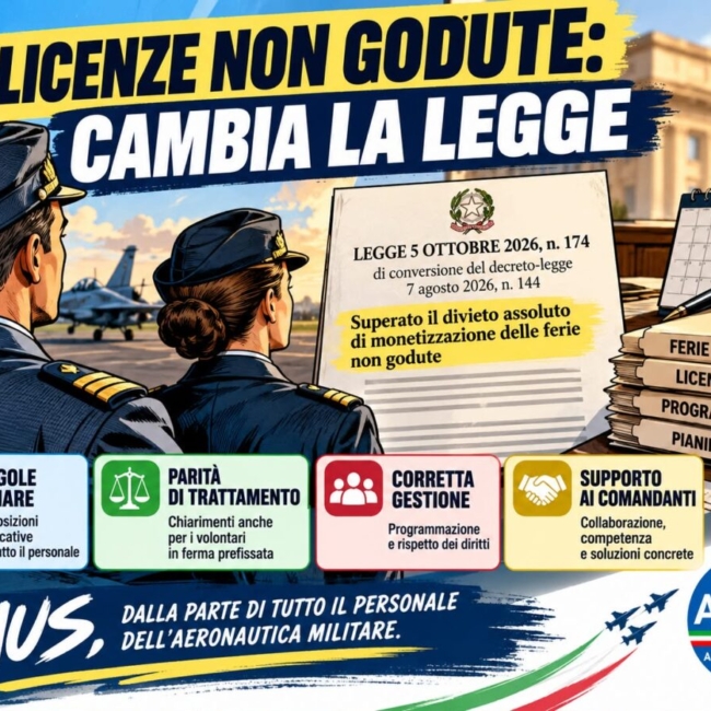 LICENZE NON GODUTE