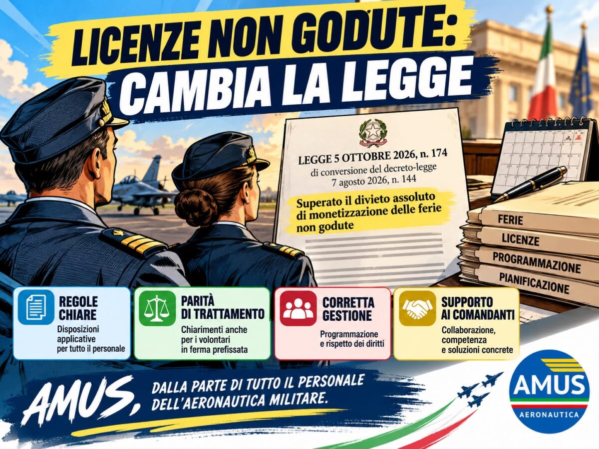 LICENZE NON GODUTE