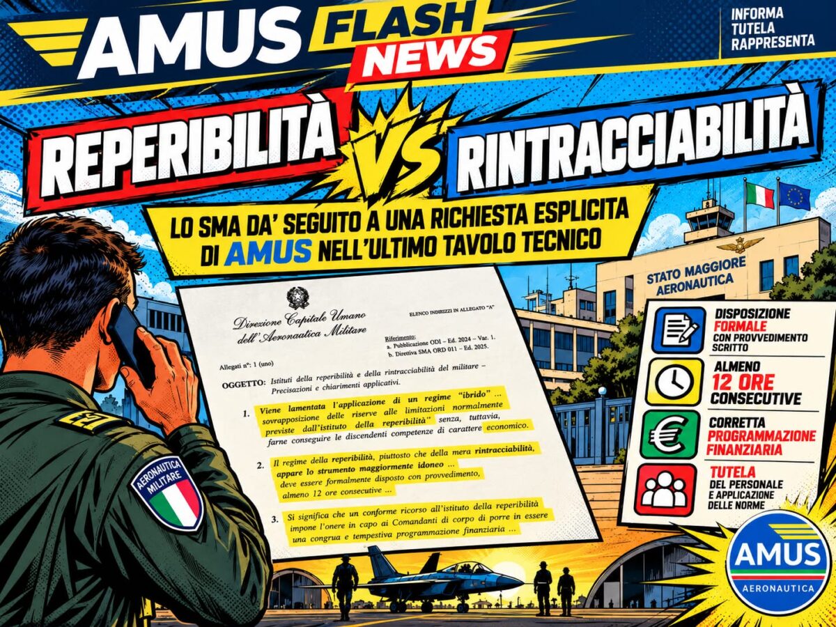 Reperibilità VS Rintracciabilità FLASHNEWS